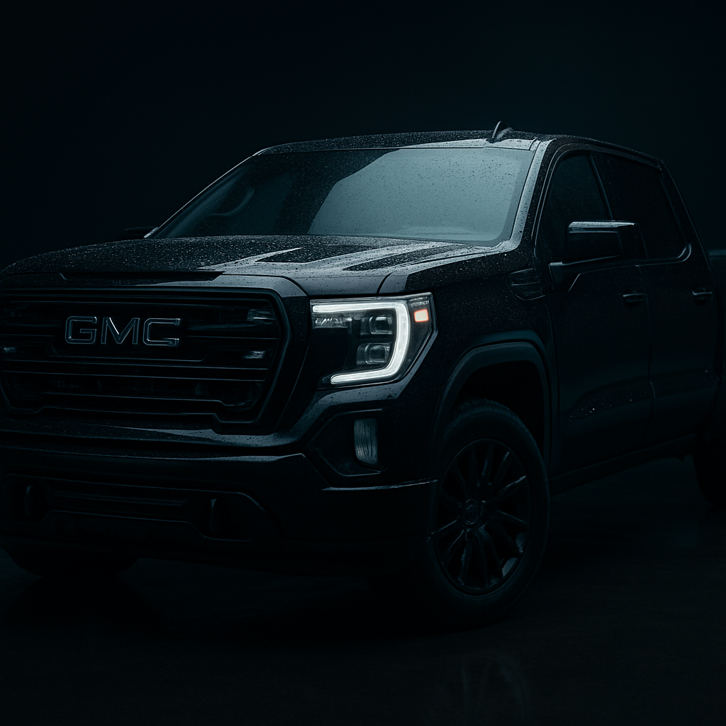 2025 GMC Sierra truck freshly detailed